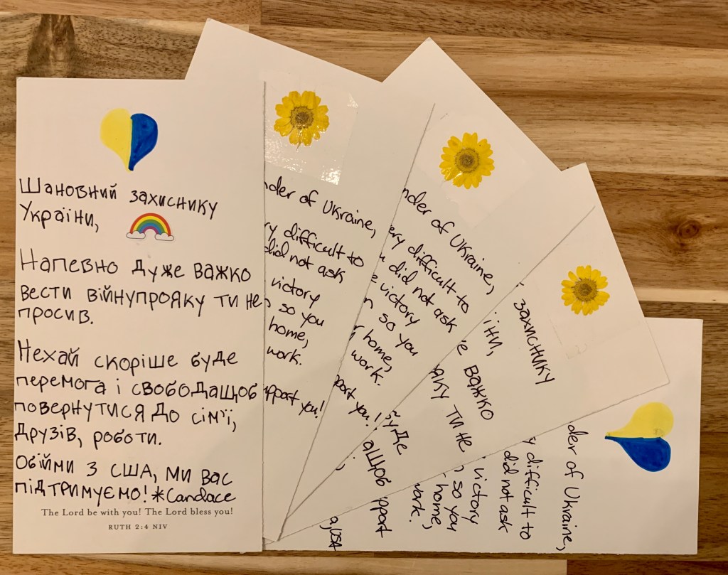 Christmas cards from an American&nbsp;friend