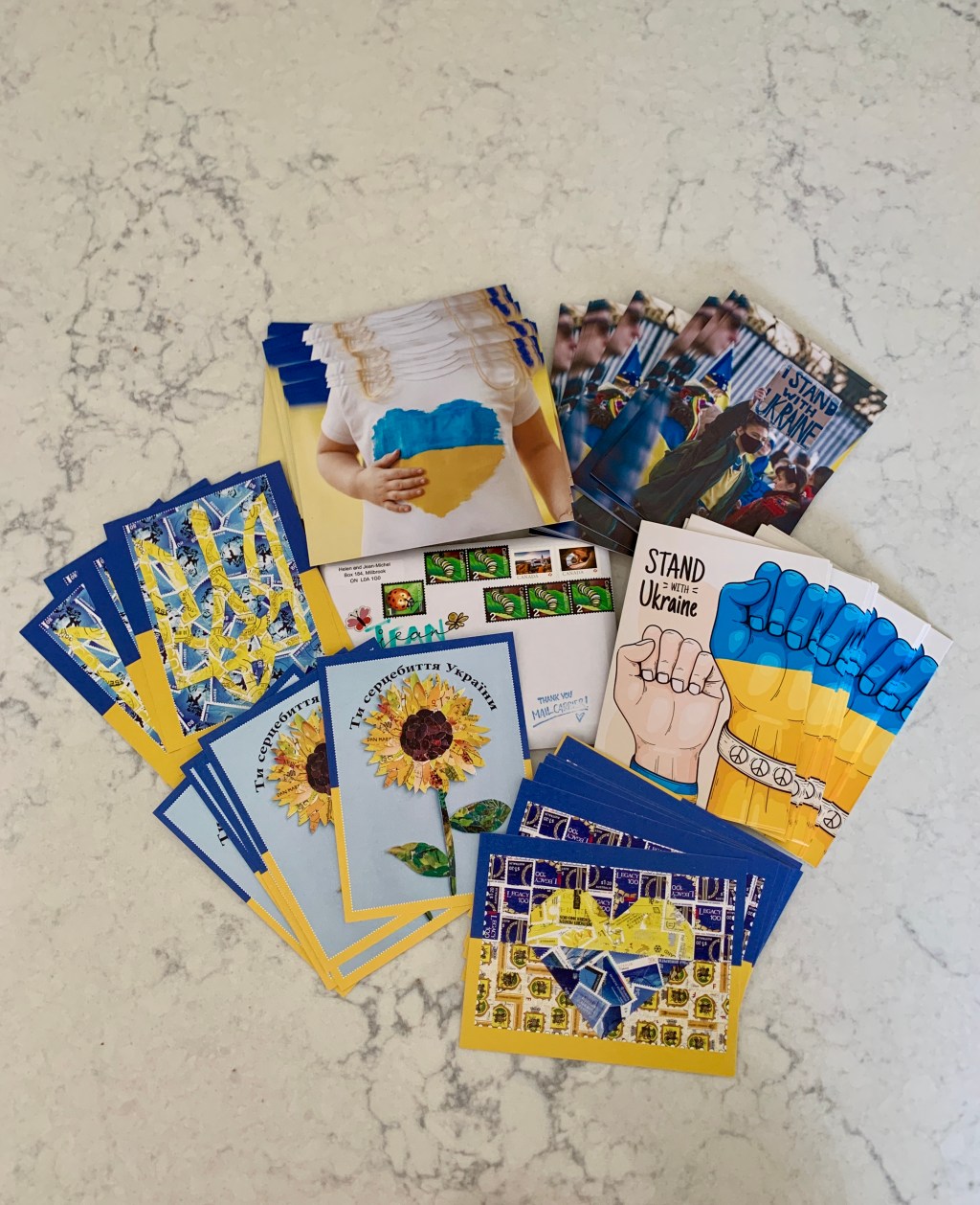 Cards arrive. Cards go out&nbsp;…