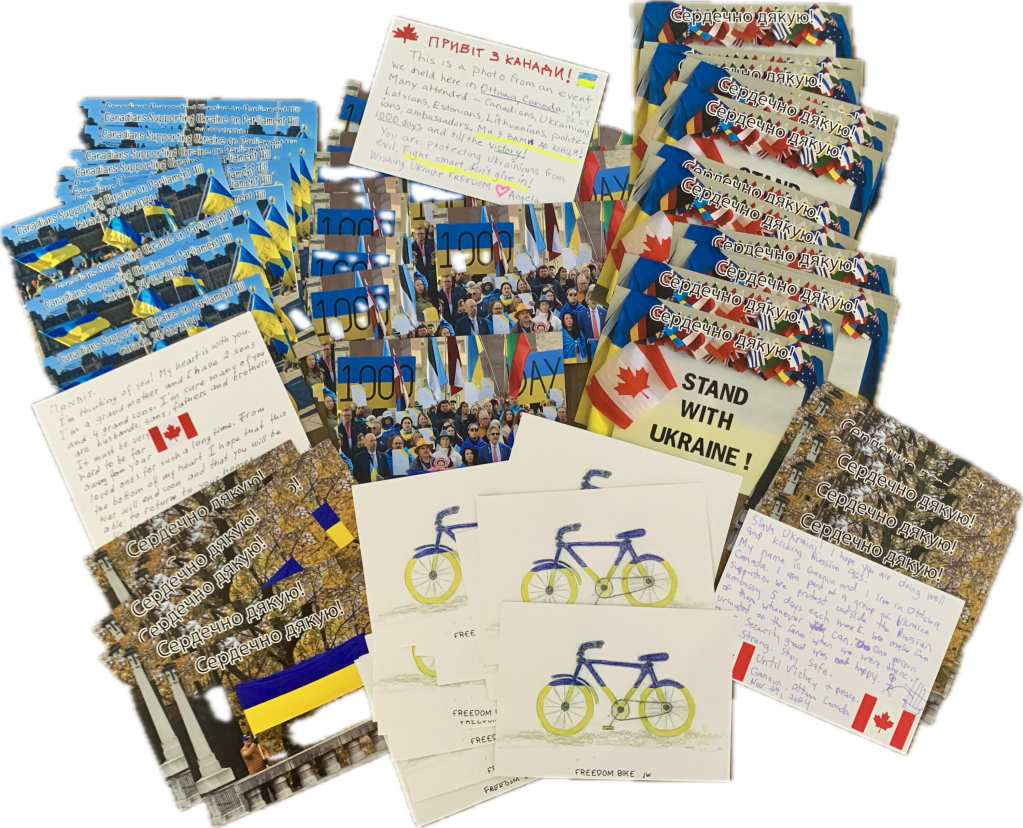 More cards from Russia Embassy&nbsp;protesters