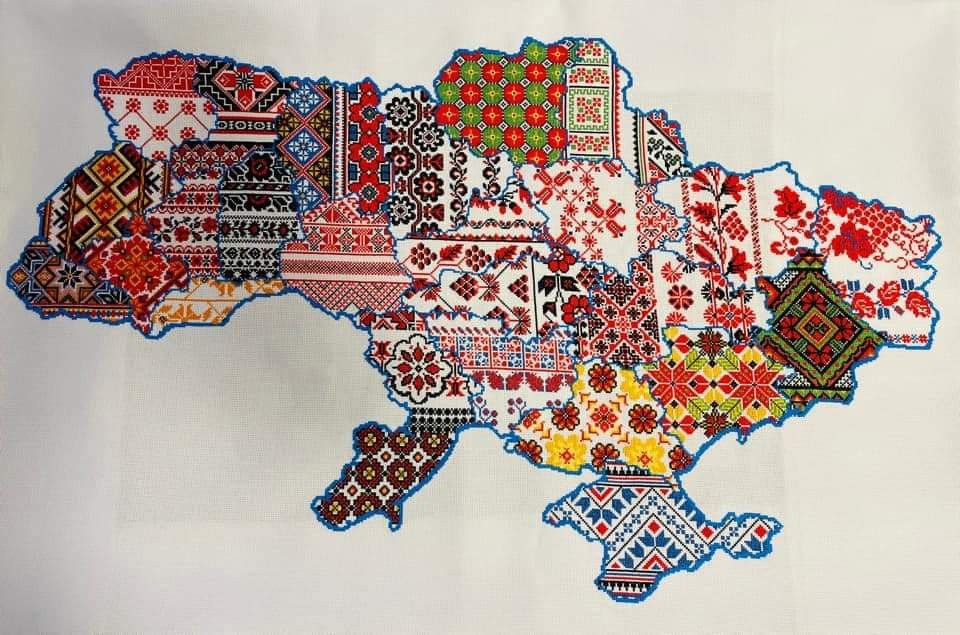 Regional embroidery patterns, Ukraine (artofit.org).
